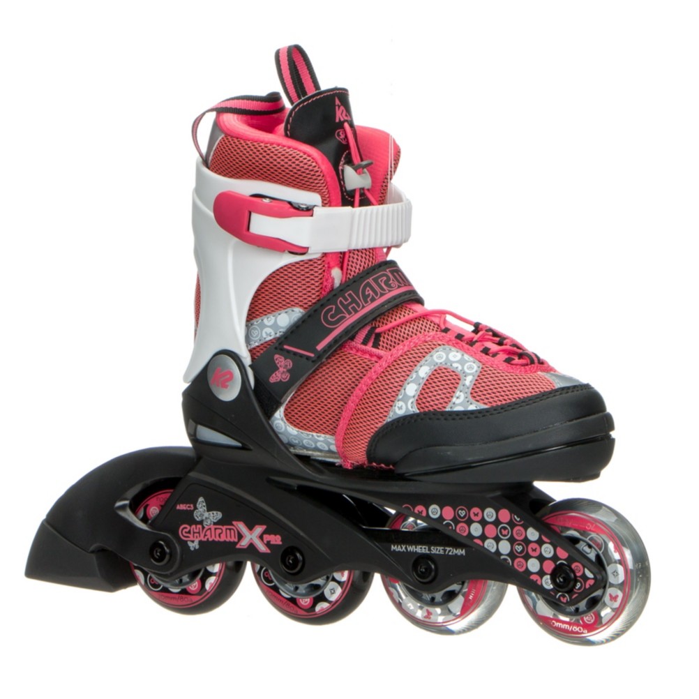K2 Charm X Pro Adjustable Girls Inline Skates 2017
