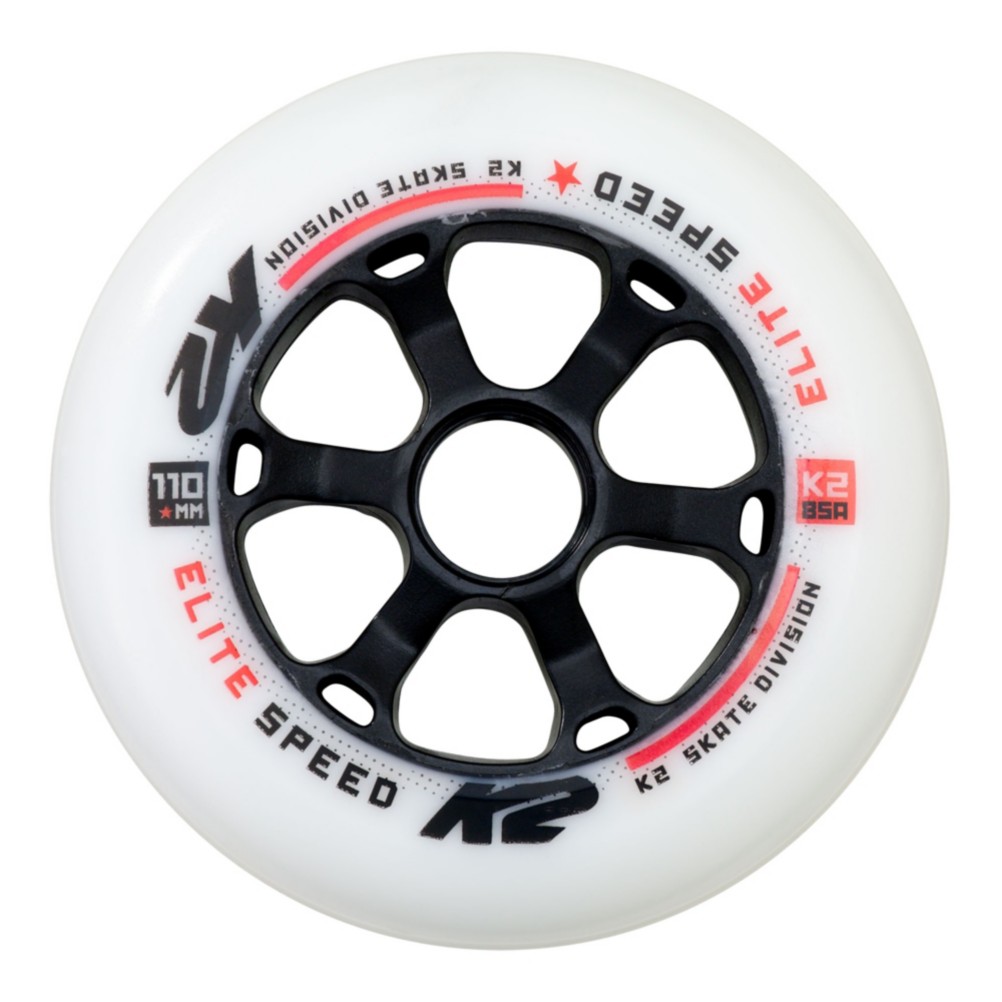 K2 Elite 110mm 85A Inline Skate Wheels 4 Pack 2017
