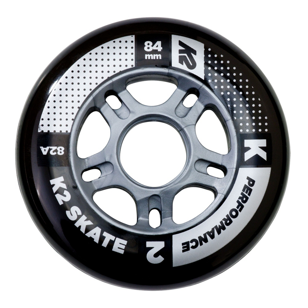K2 Performance 84mm 82A Inline Skate Wheels - 4 Pack 2019