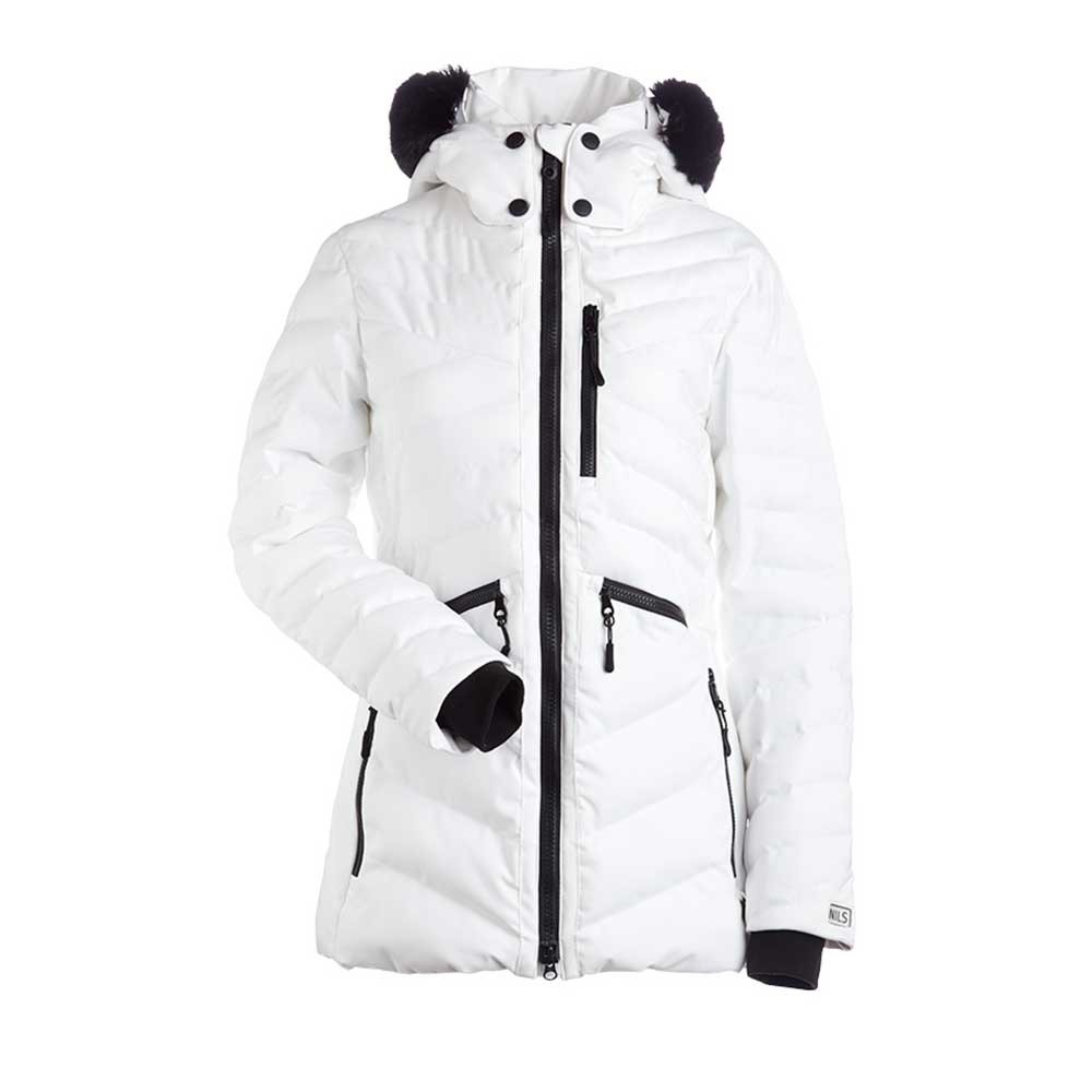 NILS Charlotte Faux Fur Womens Insulated Ski Jacket