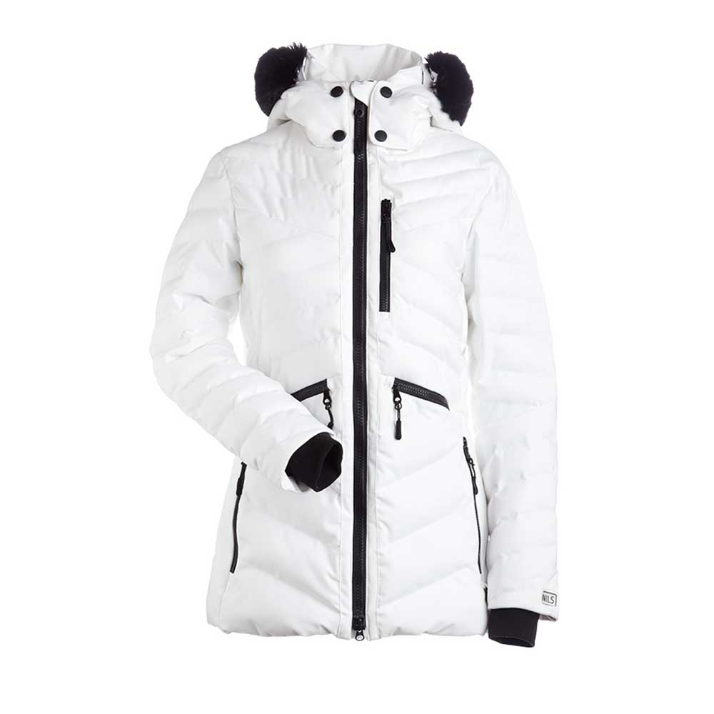 NILS Charlotte w/Faux Fur Womens Insulated Ski Jacket