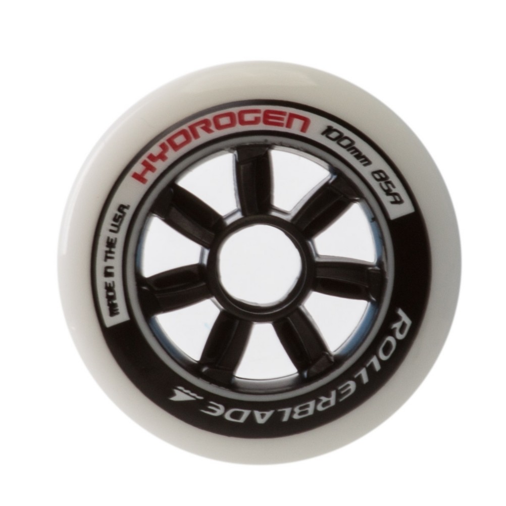 Rollerblade Hydrogen 100mm 85A Inline Skate Wheels - 8 Pack 2019