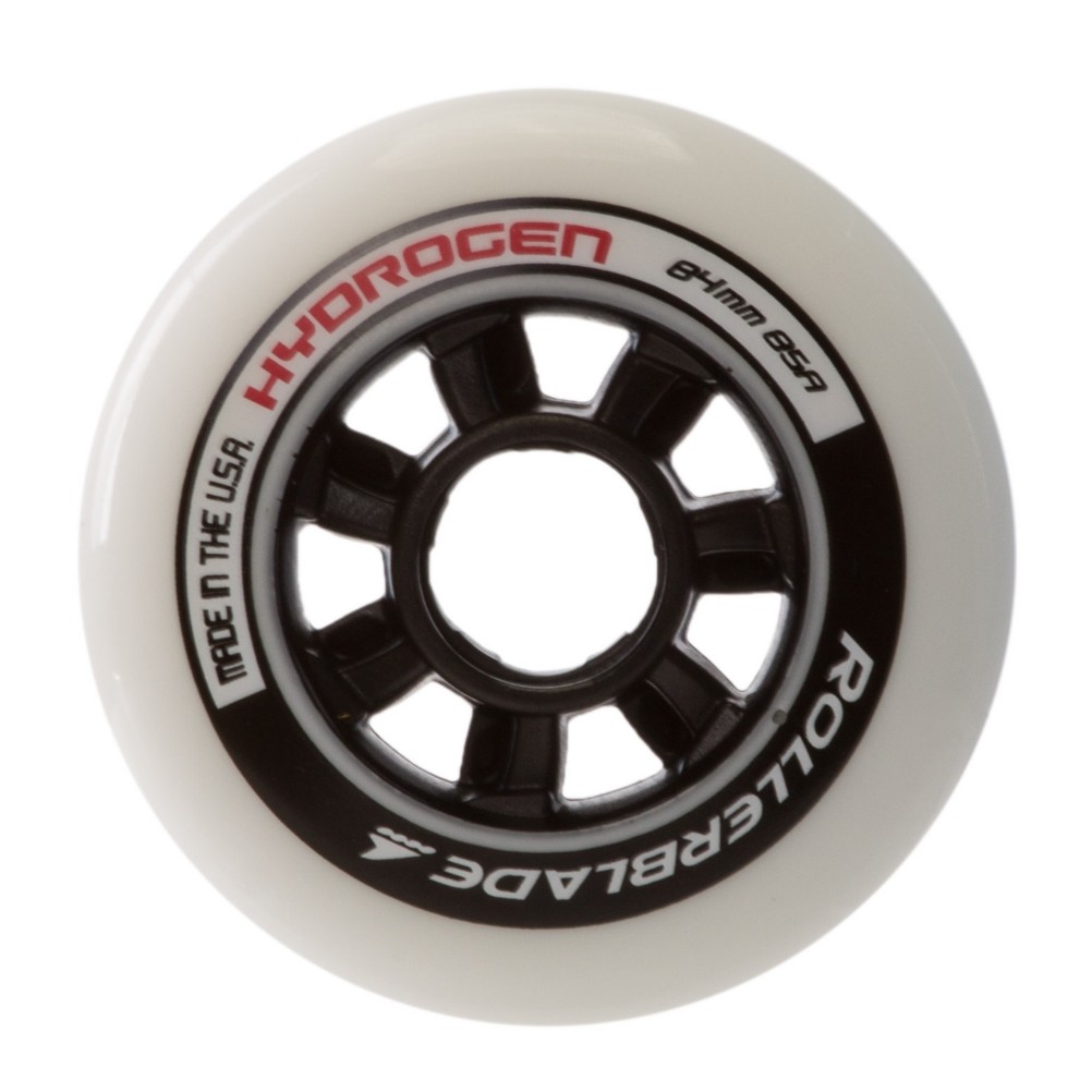 Rollerblade Hydrogen 84mm 85A Inline Skate Wheels 8 Pack 2017