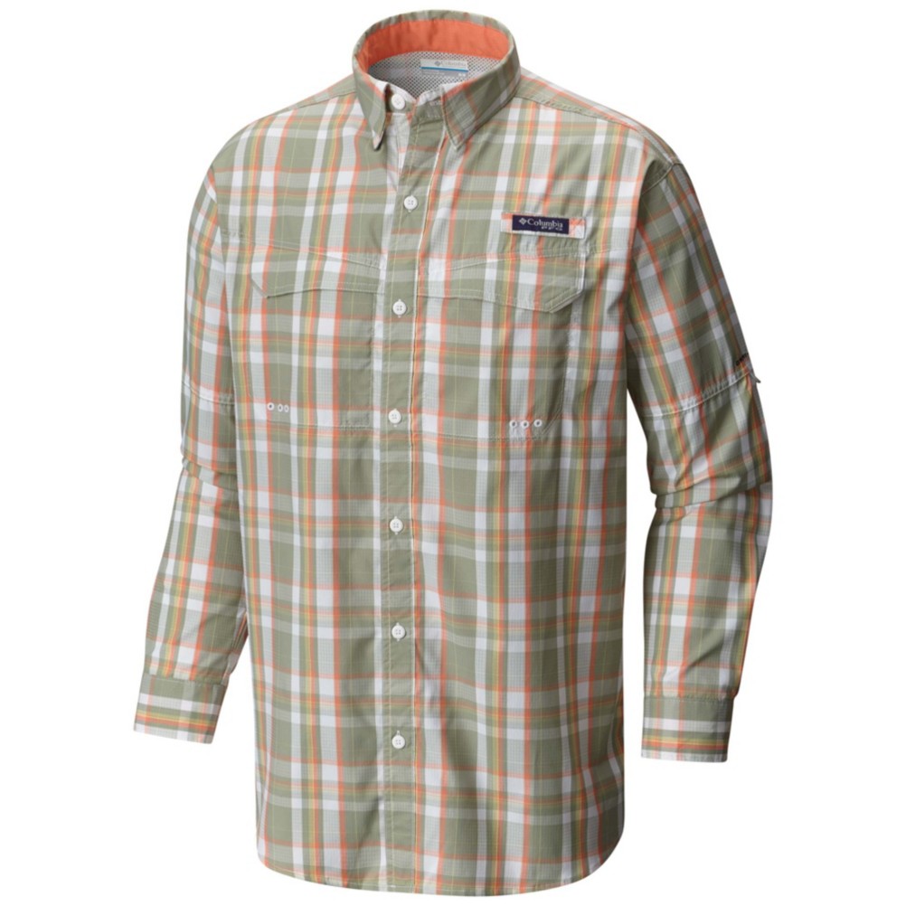 Columbia PFG Super Low Drag Long Sleeve Mens Shirt
