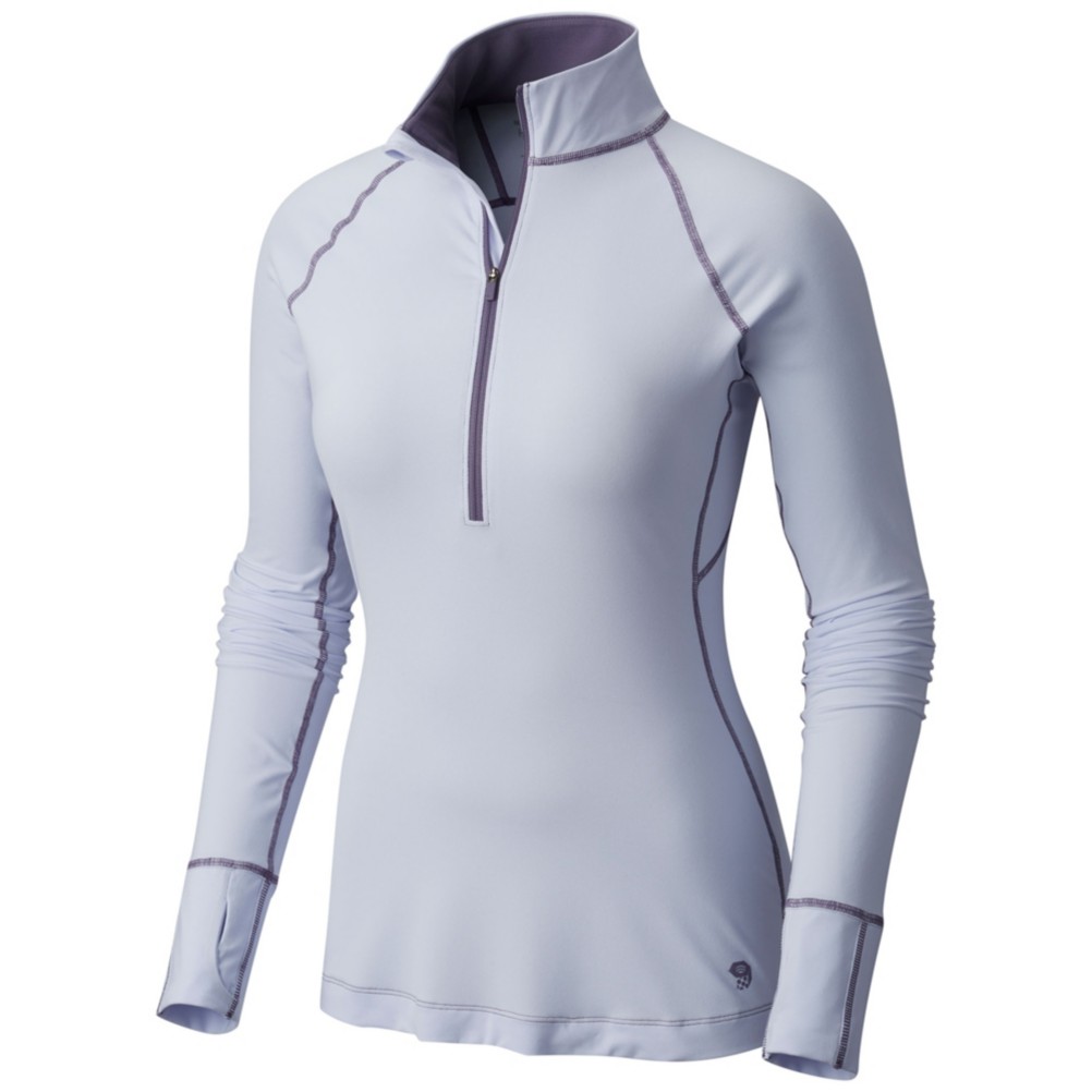 Mountain Hardwear Butterlicious Long Sleeve Half Zip Womens Shirt
