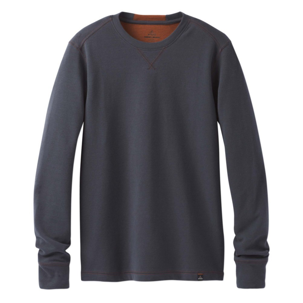 Prana Wes Long Sleeve Crew Mens Sweatshirt