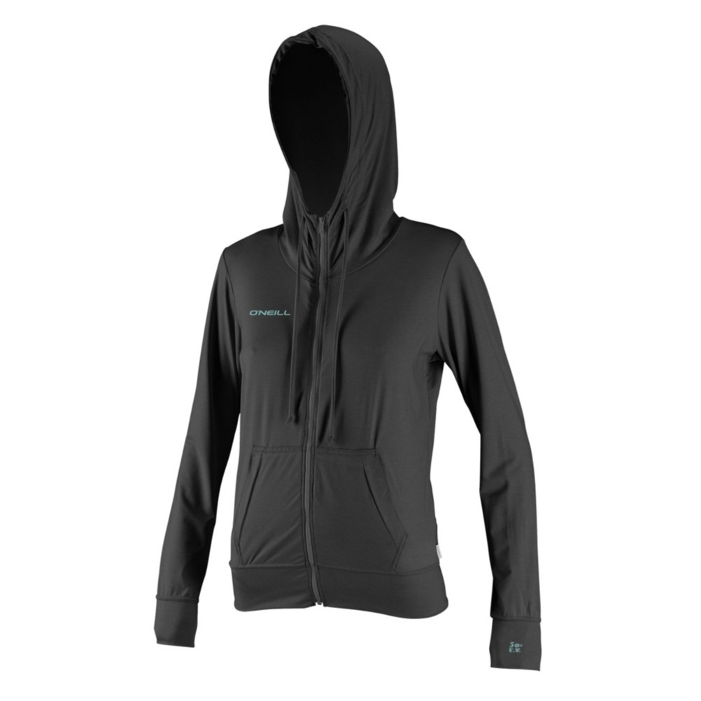 ONeill 24 7 Hybrid Zip Hoodie Womens Rash Guard