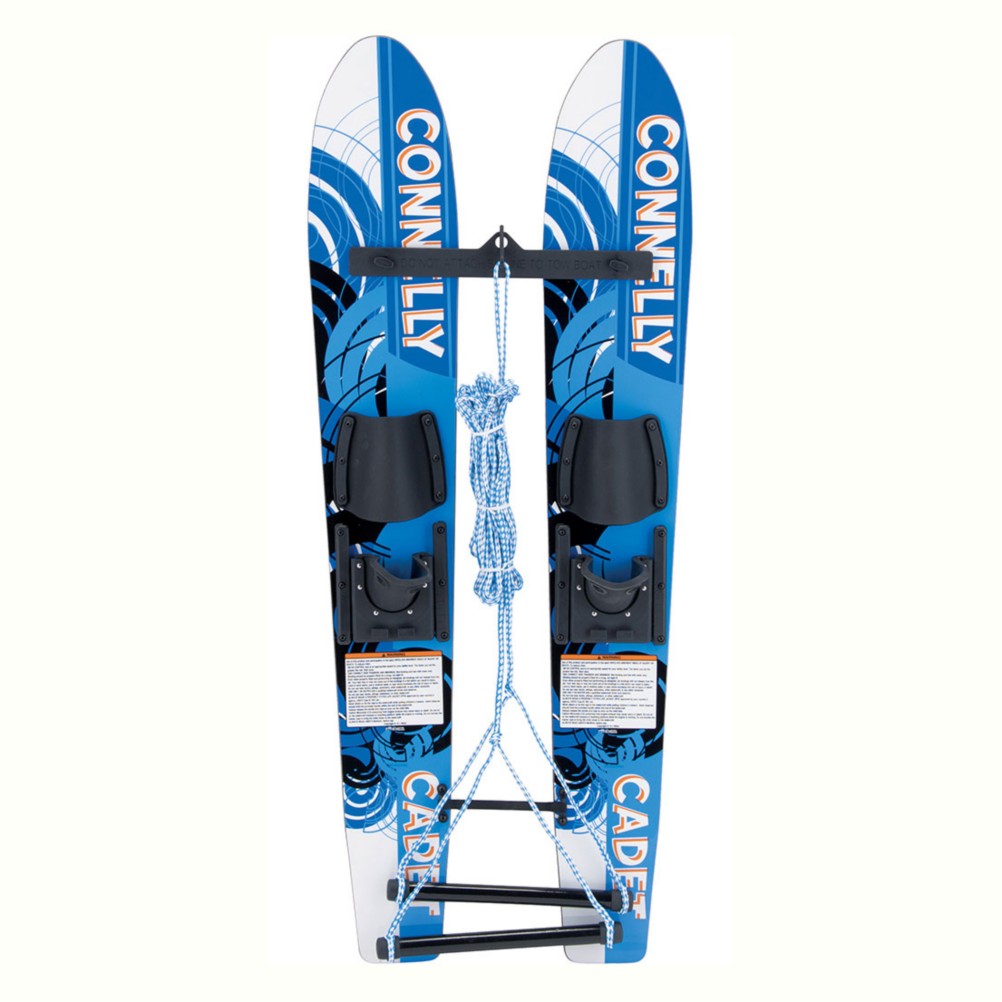 Connelly Cadet Junior Combo Water Skis With Child Slide Adjustable Bindings 2017