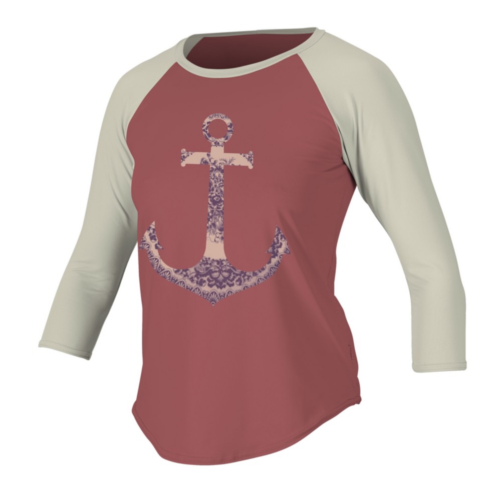 O'Neill Graphic Long Sleeve 3/4 Womens Rash Guard