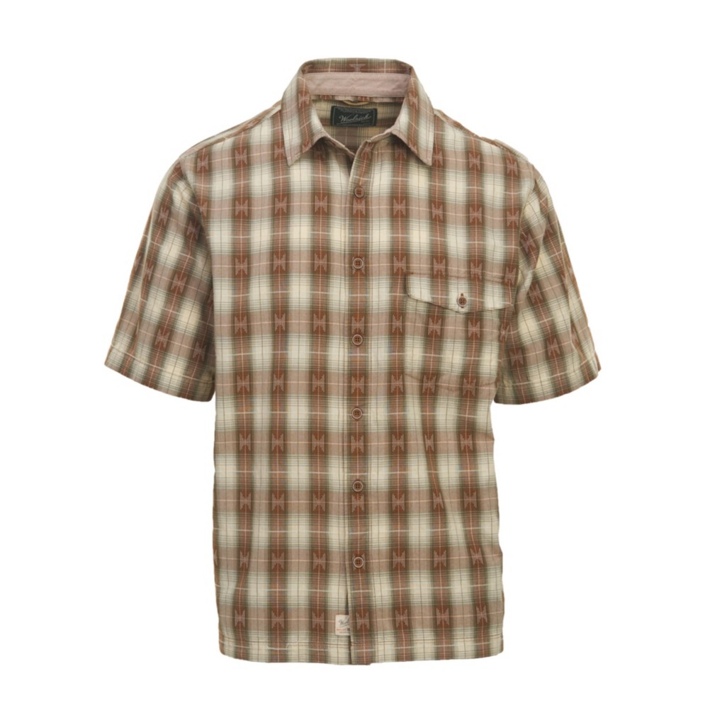 Woolrich Overlook Dobby Eco Rich Mens Shirt