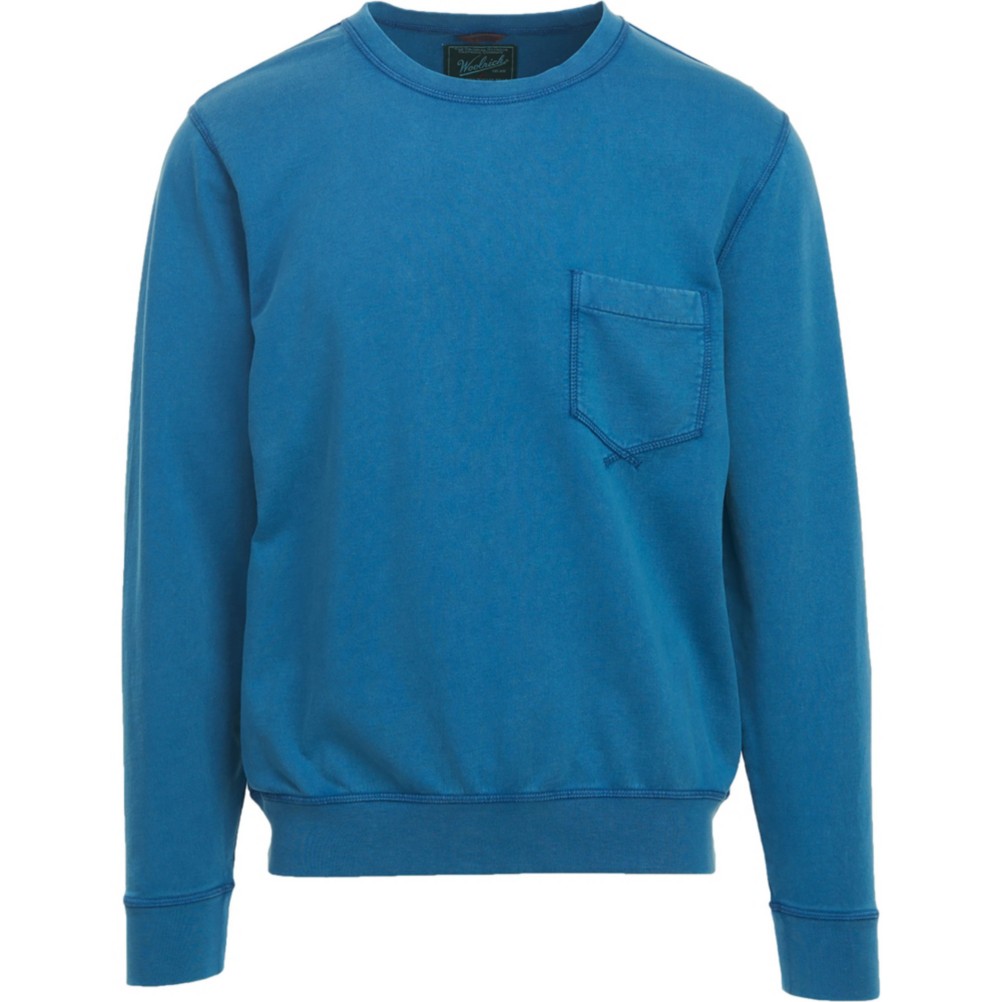 Woolrich Crescent Lake Terry Crew Mens Sweatshirt