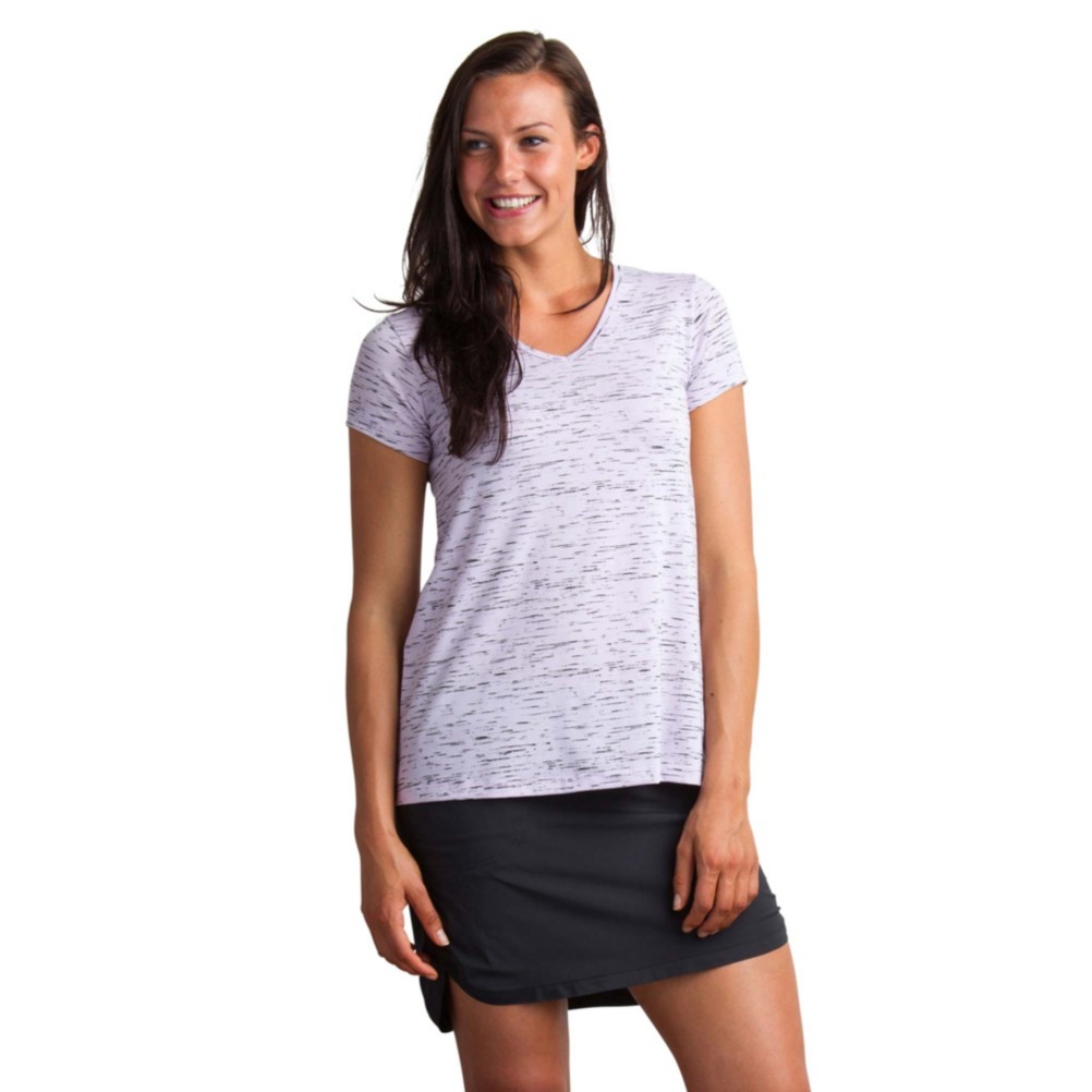 ExOfficio Wanderlux V-Neck Short Sleeve Womens Shirt