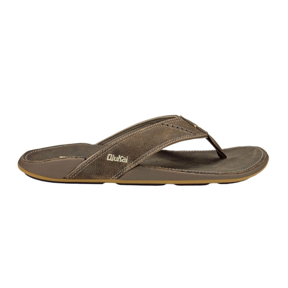 OluKai Nui Mens Flip Flops