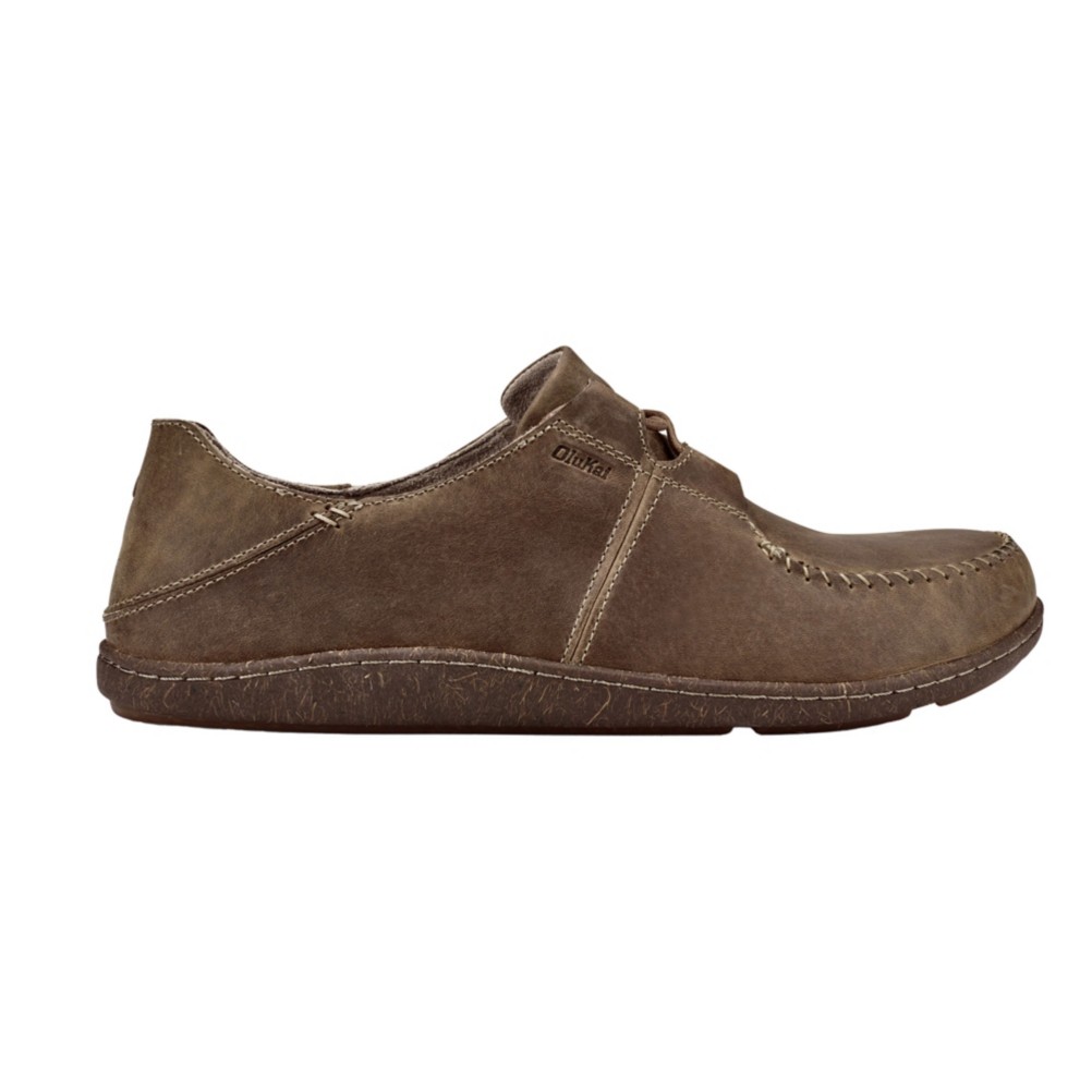 OluKai Honua Leather Mens Shoes