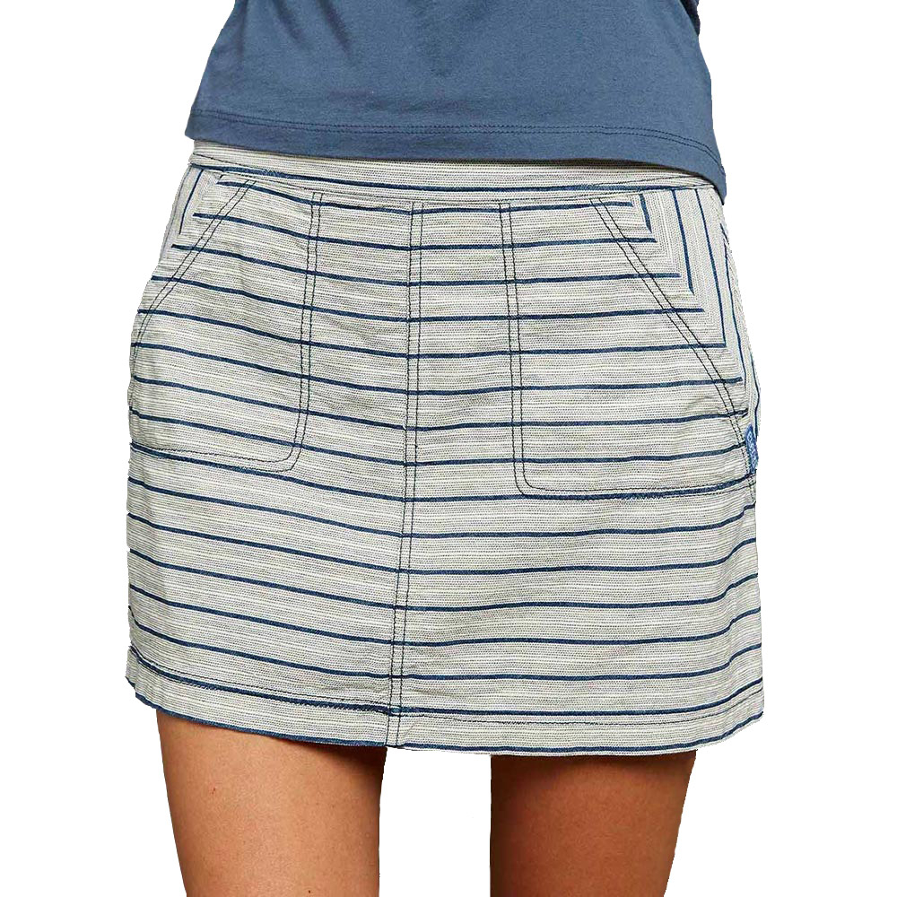 Purnell Striped Denim Skirt