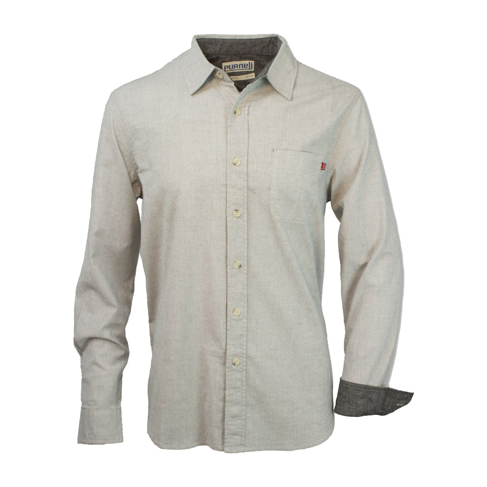 Purnell Pinstripe Button Up Mens Shirt