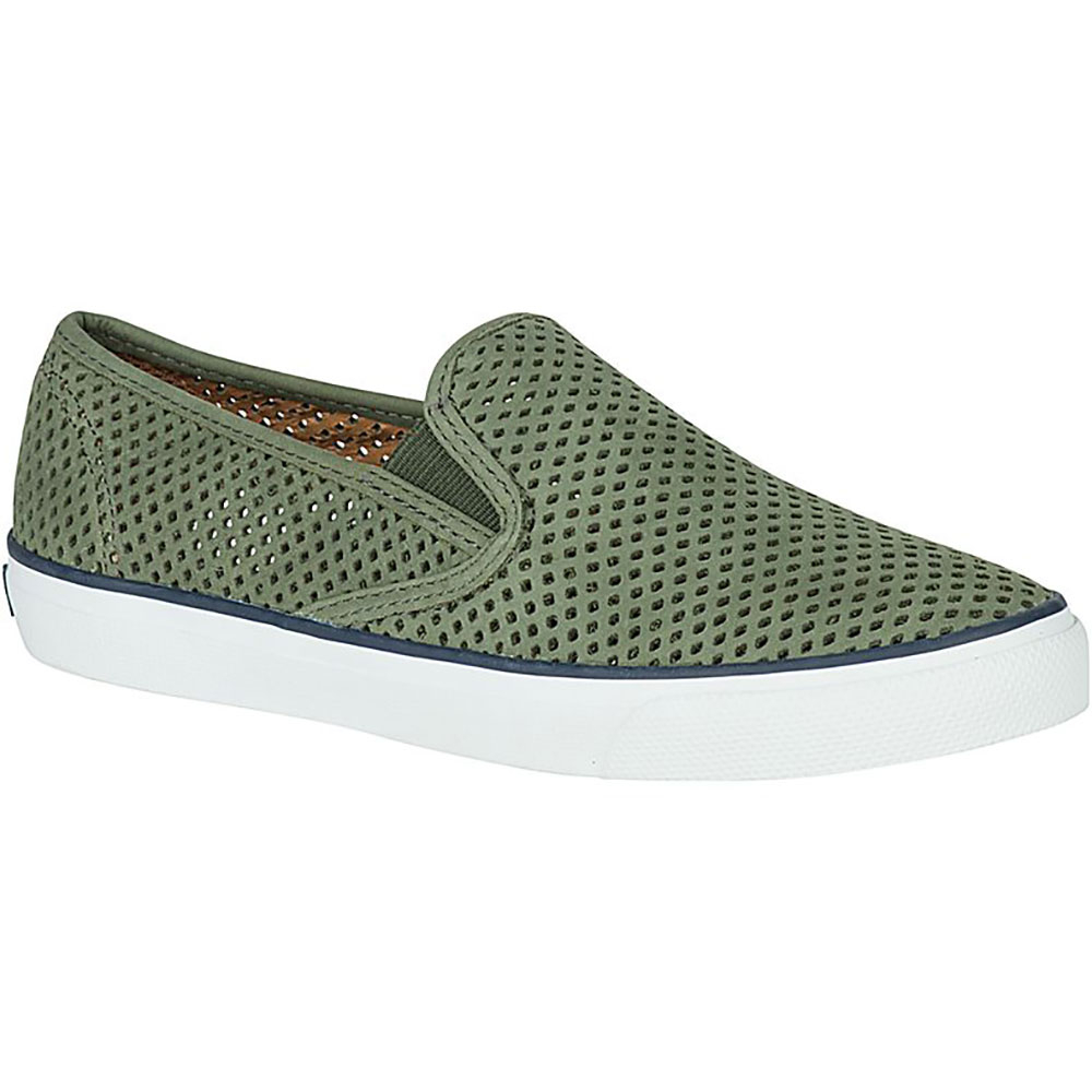 Sperry Seaside Perforated Leather Womens Shoes