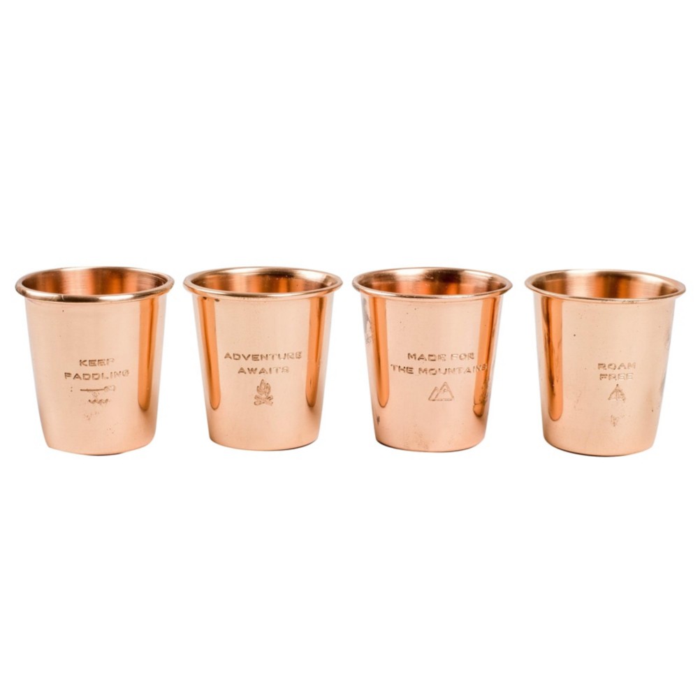 United By Blue Copper Shot Glass Set