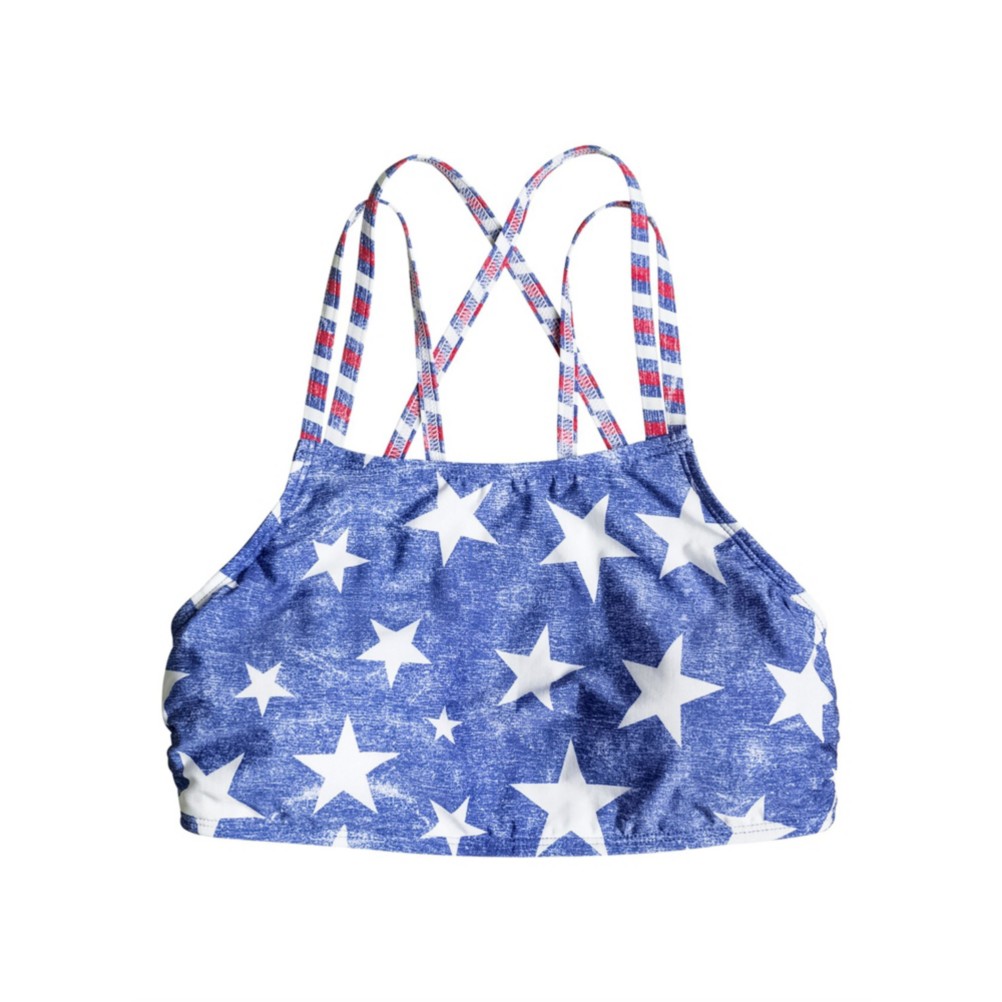 Roxy Star Day Crop Bathing Suit Top