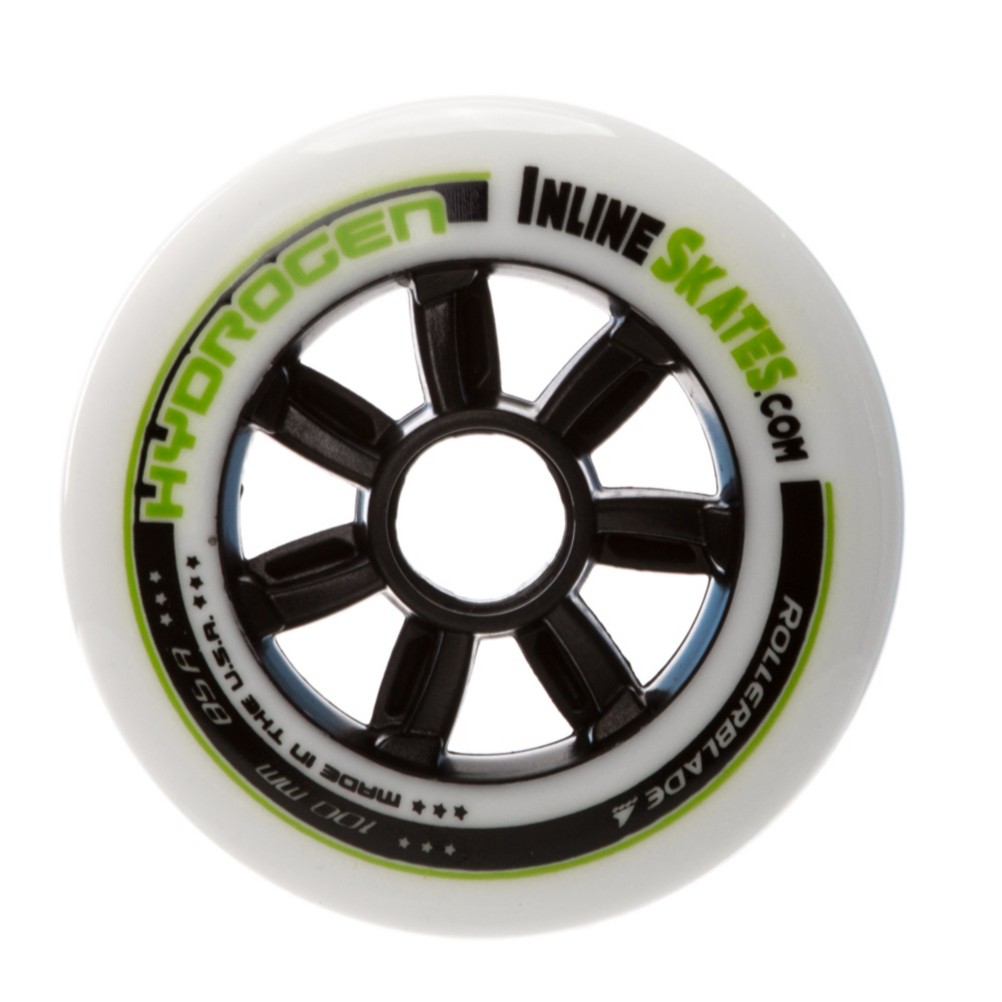 Rollerblade Hydrogen 100mm85A Custom Inline Skate Wheels 8 Pack Custom Inlineskatescom 2017