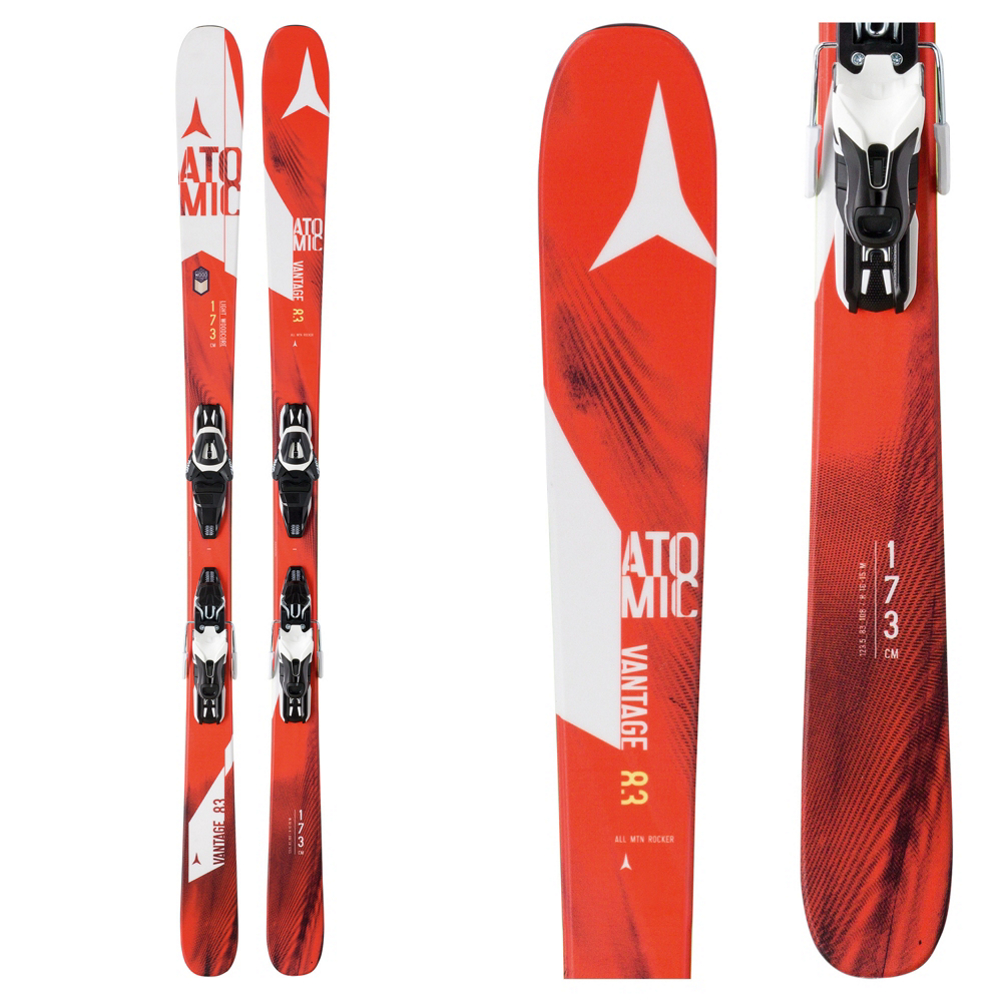 Atomic Vantage 83 R Skis with Lithium 10 Bindings