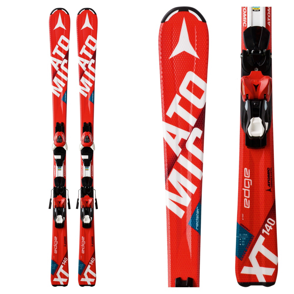 Atomic Redster Jr. Edge Junior Race Skis with XTE 7 Bindings