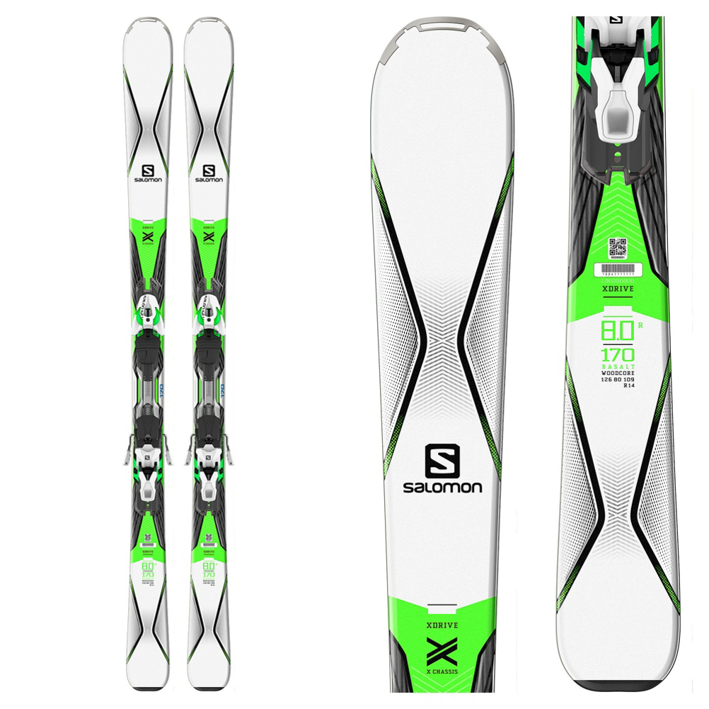 Salomon X Drive 80 R Skis with XT 10C Bindings