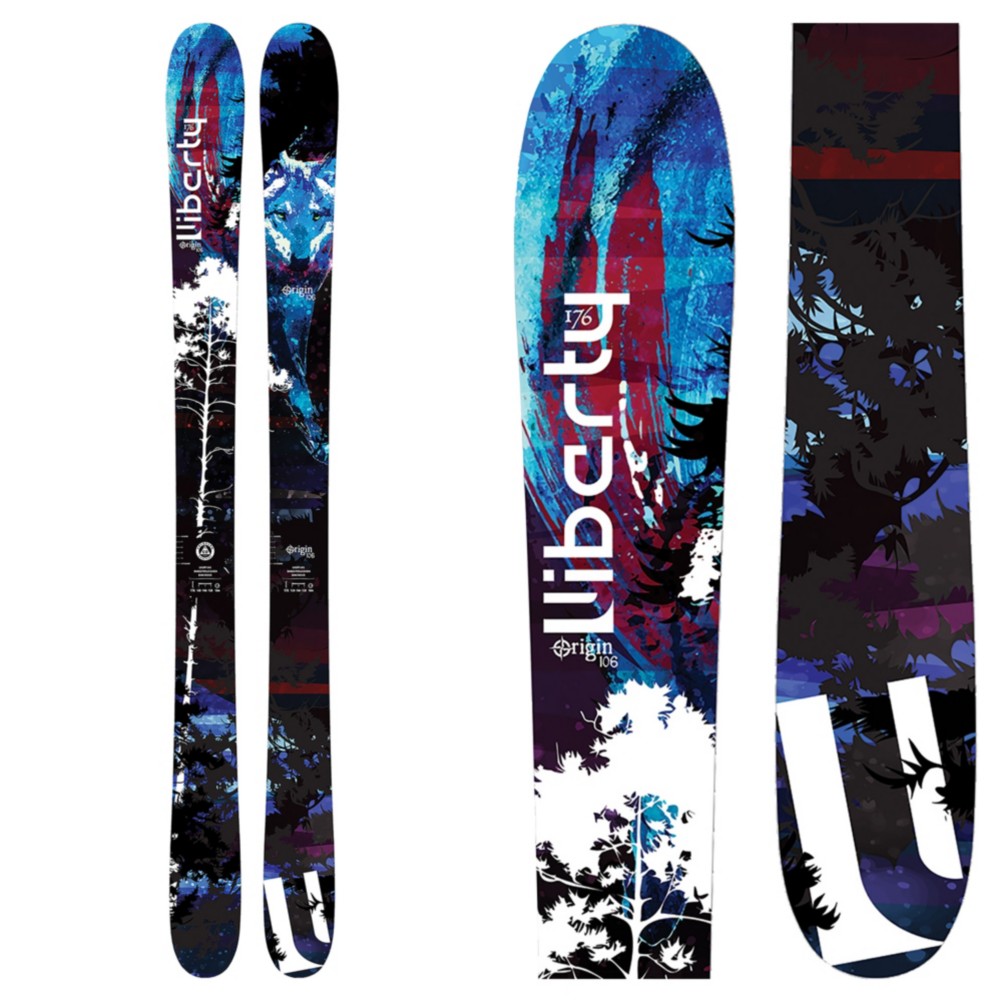 Liberty Skis Origin 106 Skis 2018