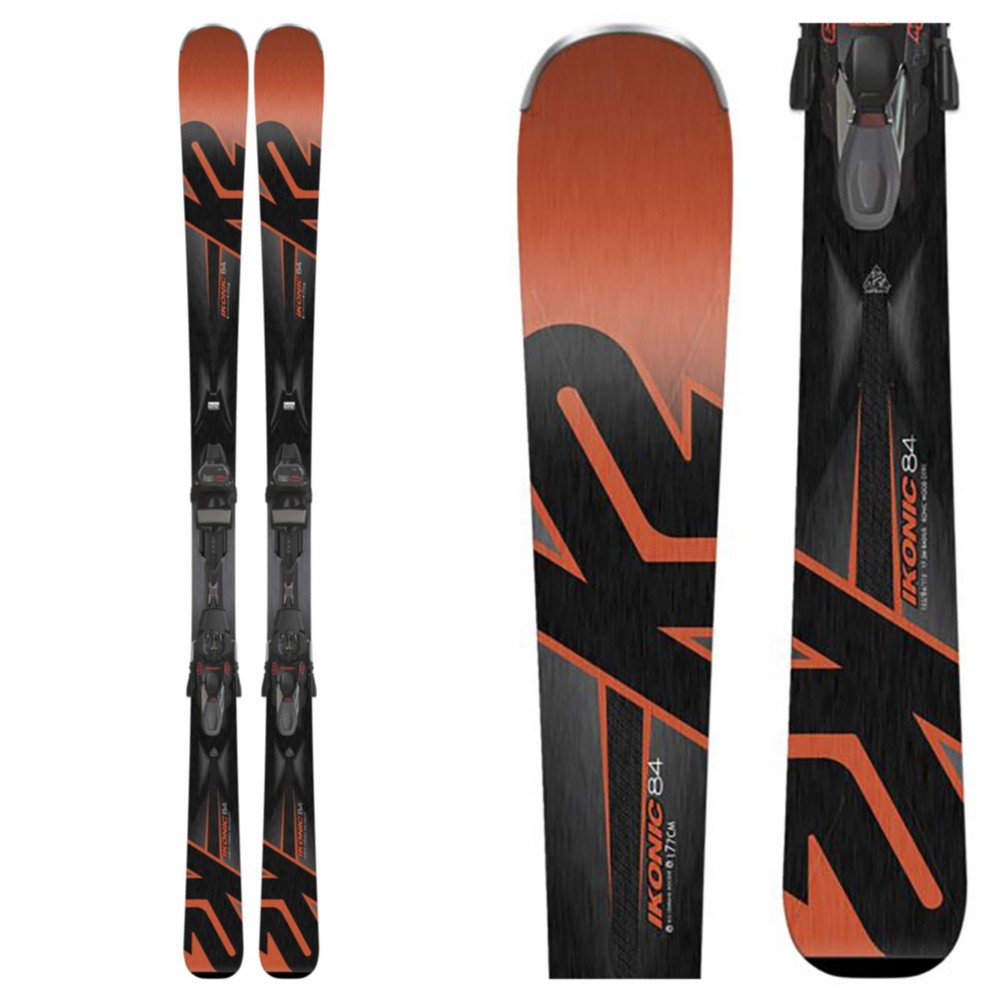 K2 iKonic 84 Skis with M3 TCx 12 Light Bindings 2018