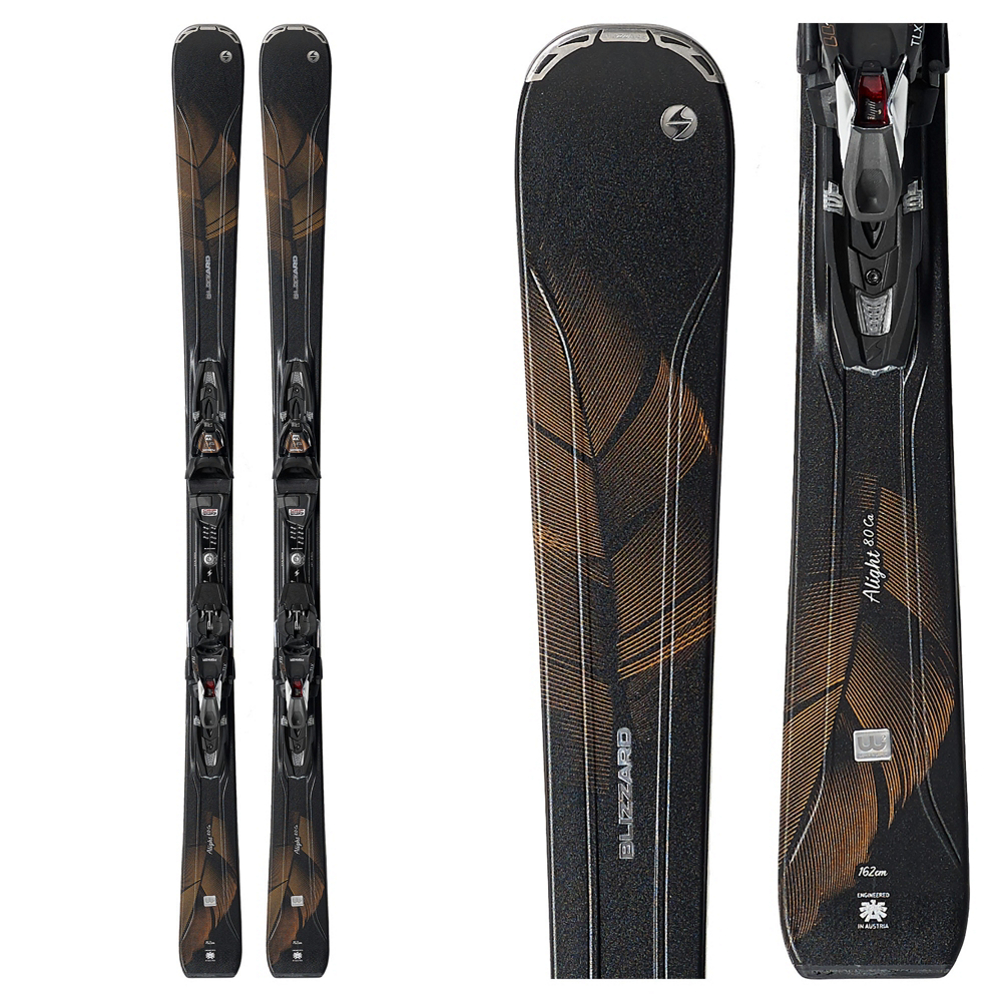 Blizzard Alight 80 CA Womens Skis with TLX 11 Bindings 2018