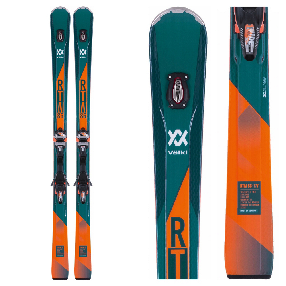 Volkl RTM 86 Skis with IPT WR XL 12 Bindings