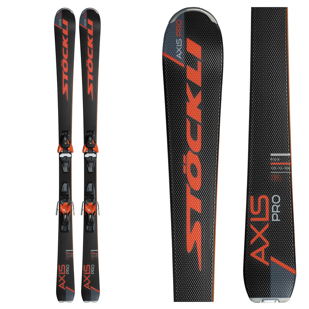 Stockli Axis Pro Skis with ZI11 Bindings 2019