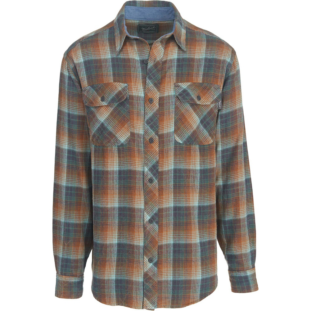 Woolrich Miners Wash Flannel Shirt