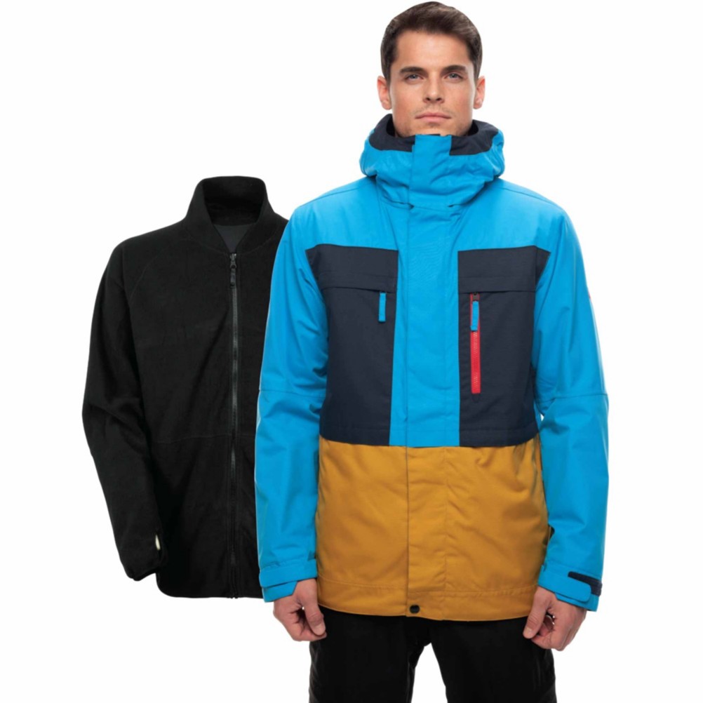 686 Smarty 3-in-1 Form Mens Insulated Snowboard Jacket