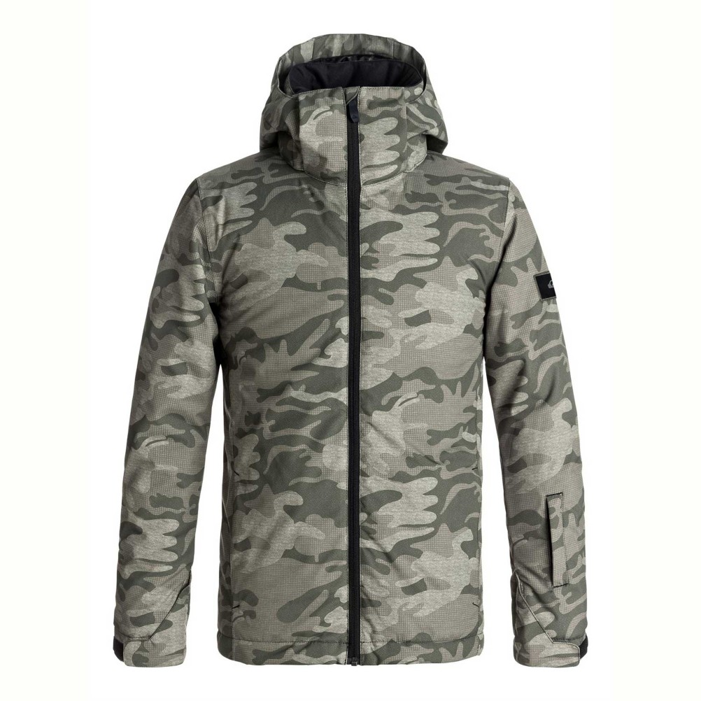Quiksilver Mission Printed Boys Snowboard Jacket