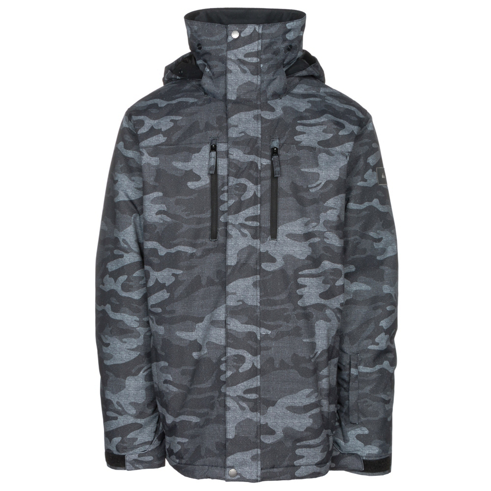 Quiksilver Mission Printed Mens Insulated Snowboard Jacket