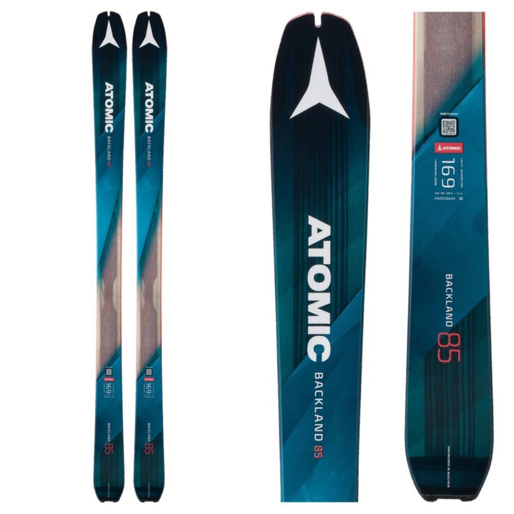 Atomic Backland 85 with Hybrid Skin Skis 2018