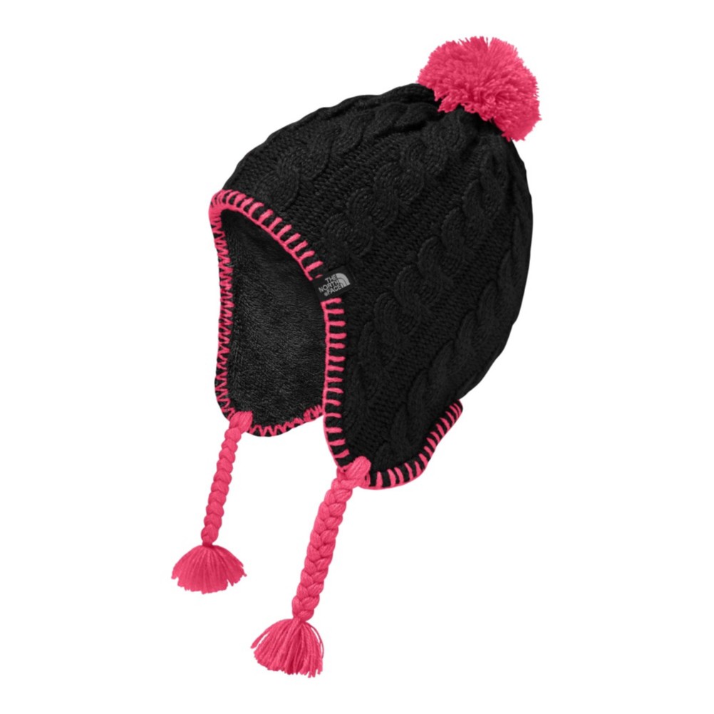 The North Face Fuzzy Earflap Beanie Kids Hat