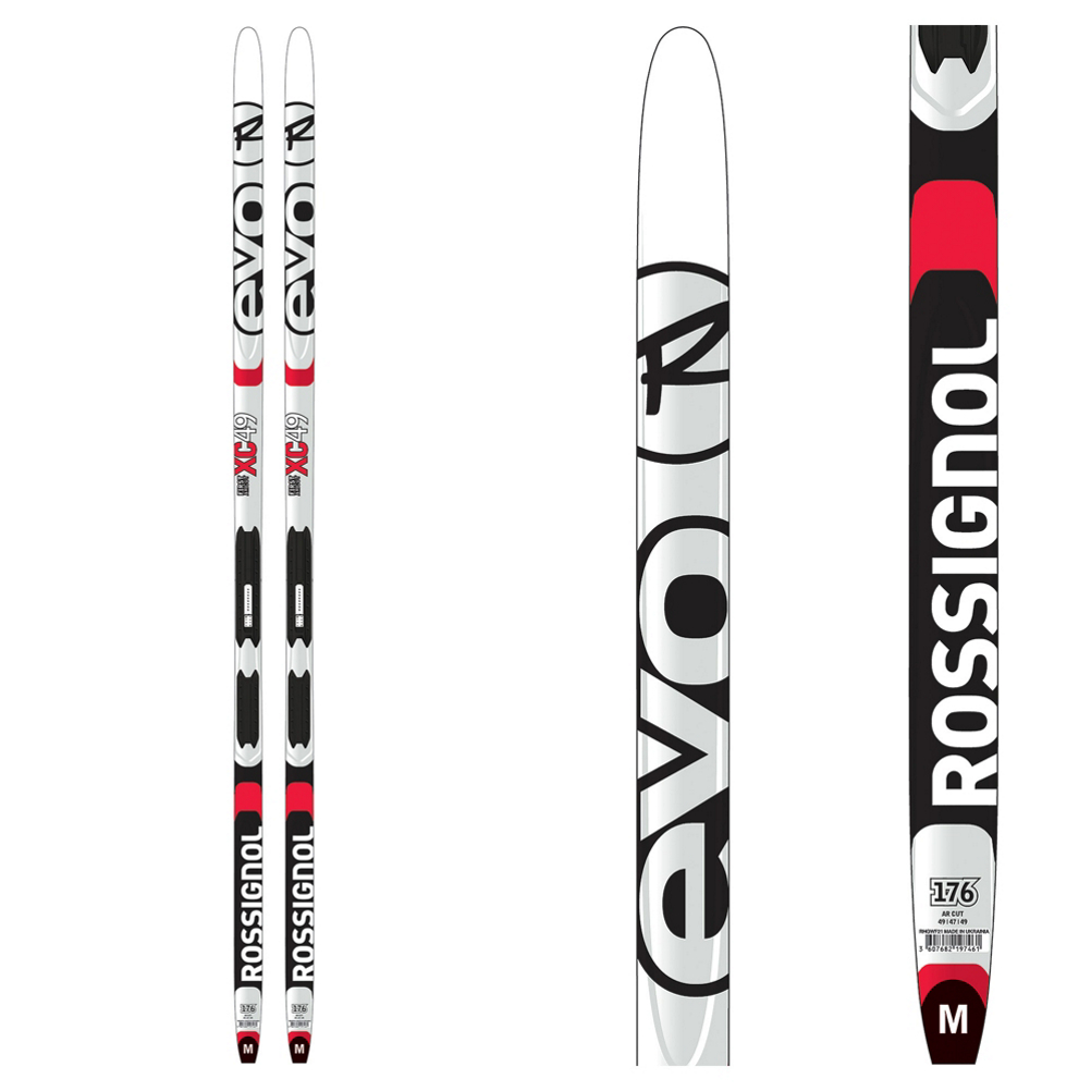 Rossignol Evo First 49 IFP Cross Country Skis with Bindings 2019