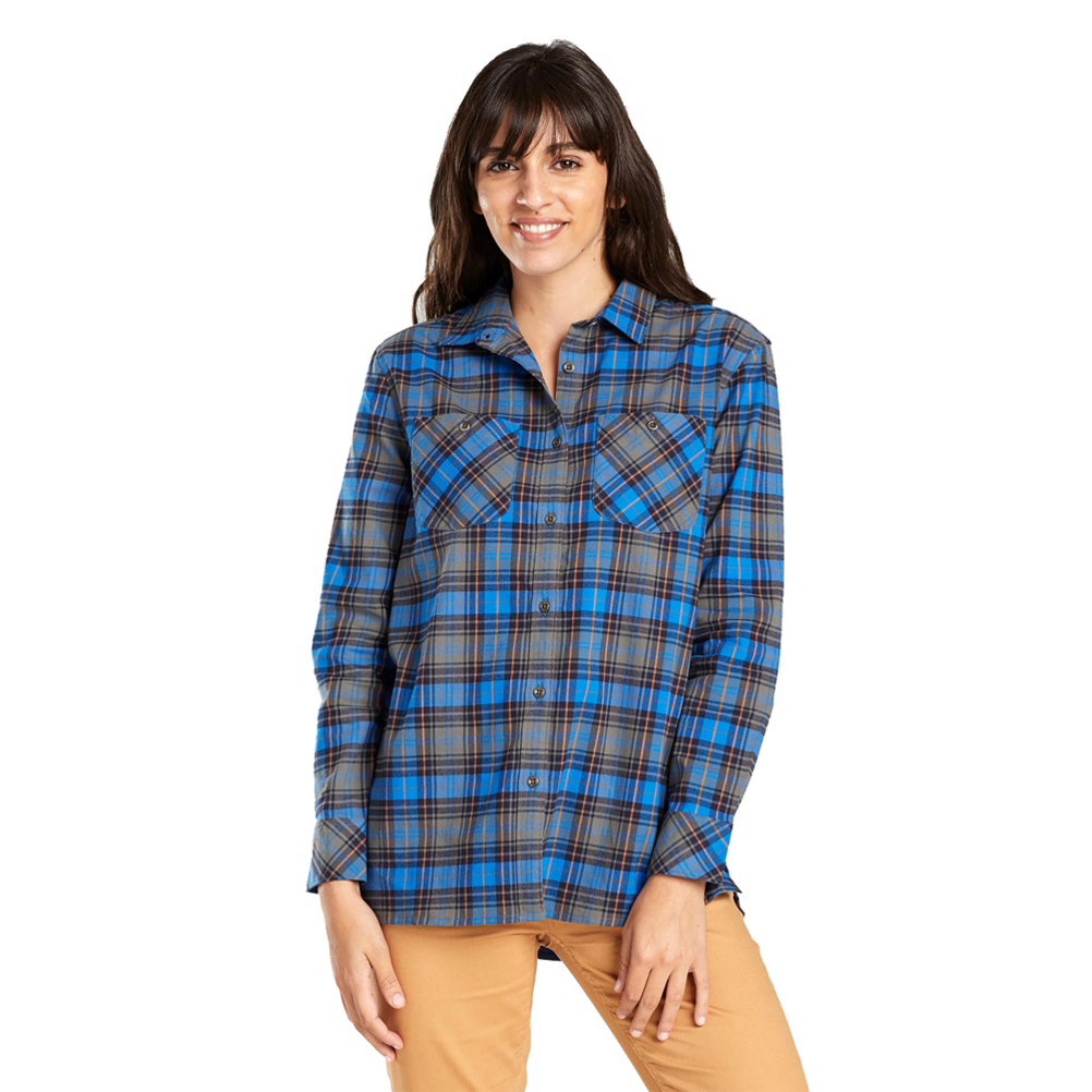 United By Blue Tomek Relaxed Plaid Womens Shirt