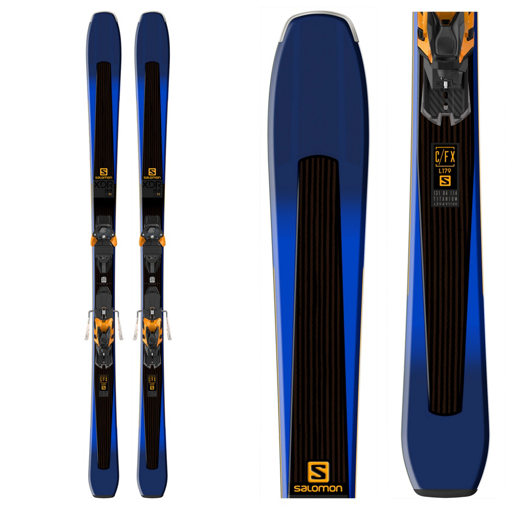 Salomon XDR 84 Ti Skis with Warden MNC 13 Bindings 2019