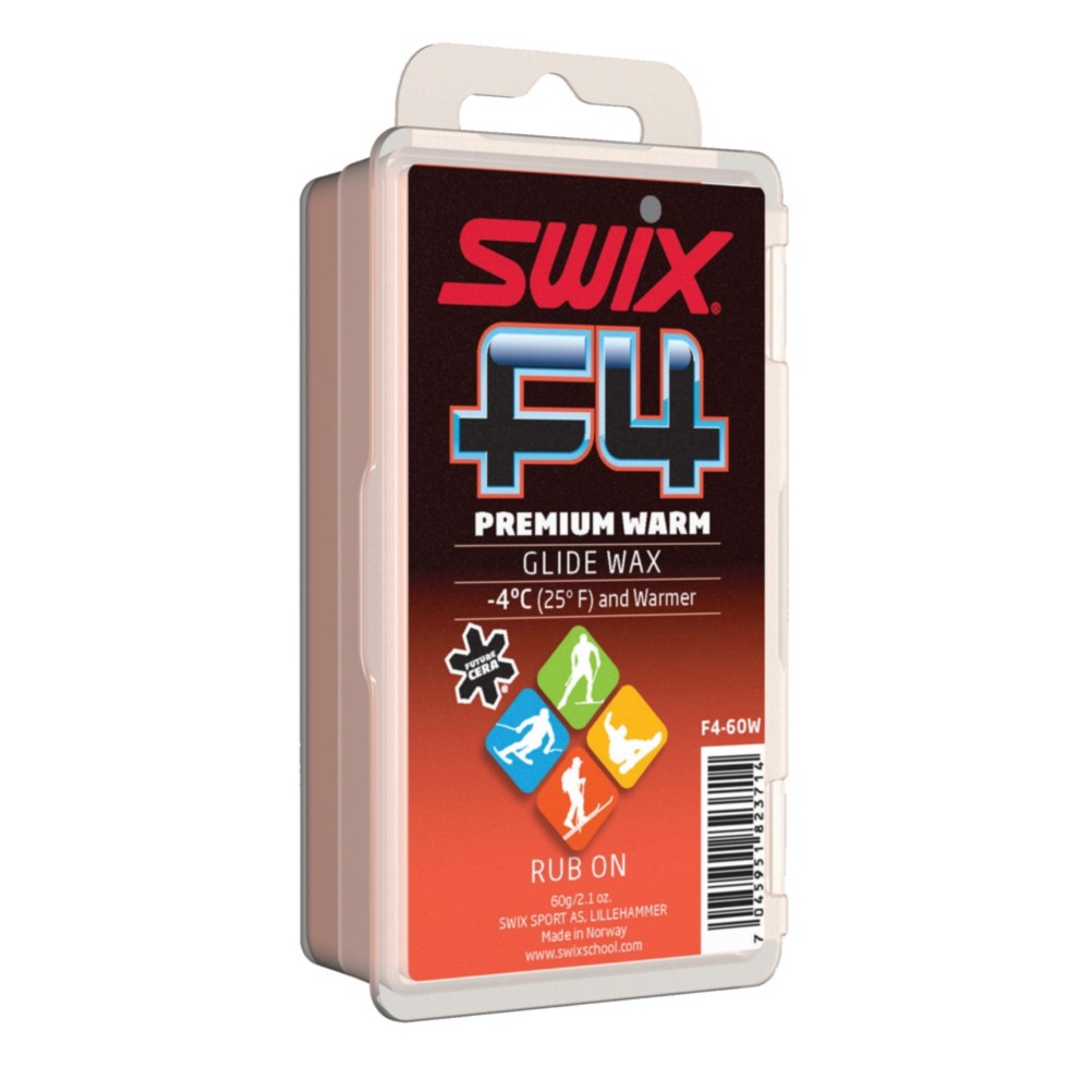 Swix F4 Premium Glide Warm Wax 2019