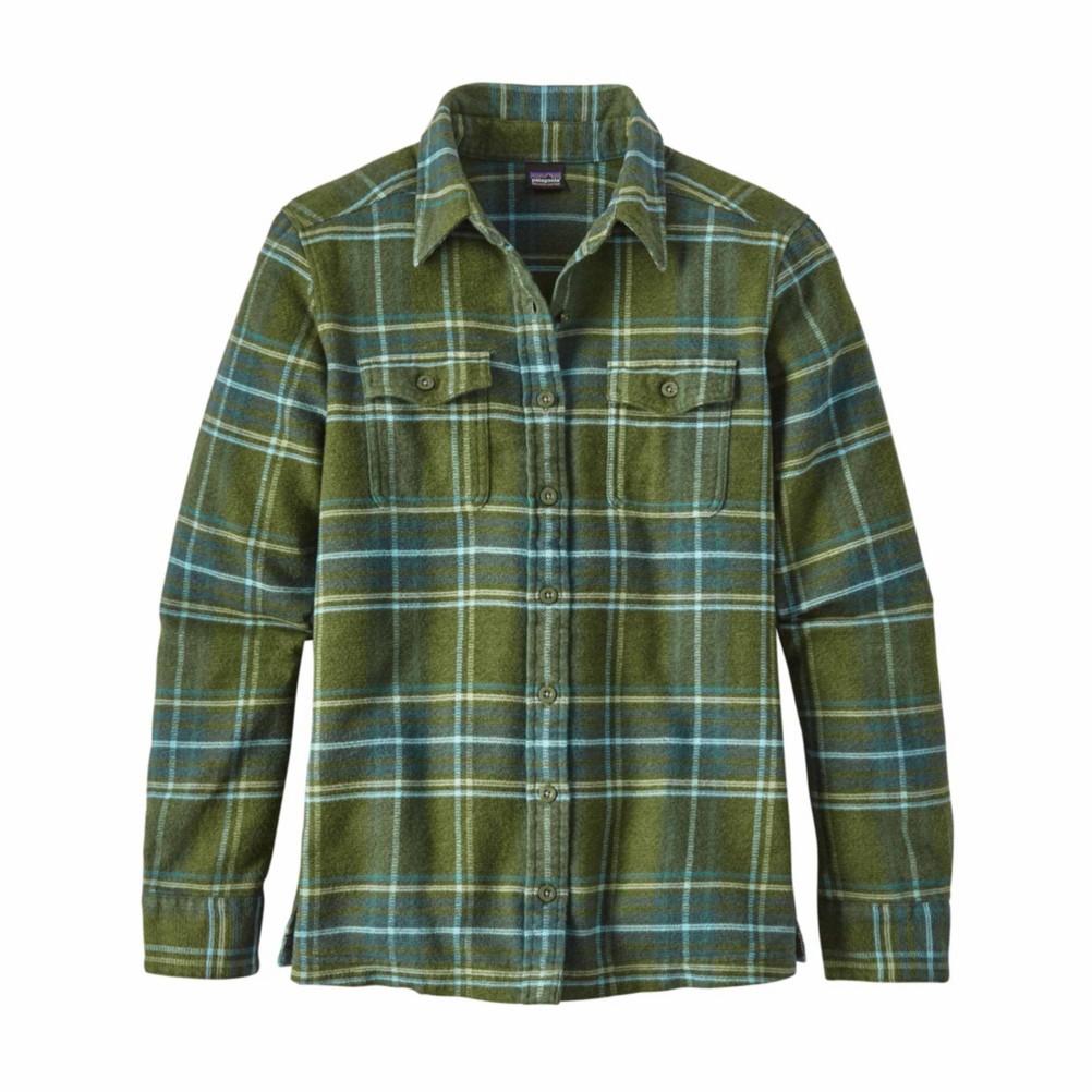 Patagonia Long Sleeved Fjord Womens Flannel Shirt