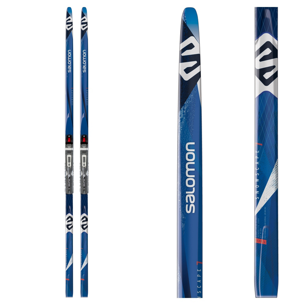 Salomon Snowscape 7 Prolink Cross Country Skis with Bindings 2019