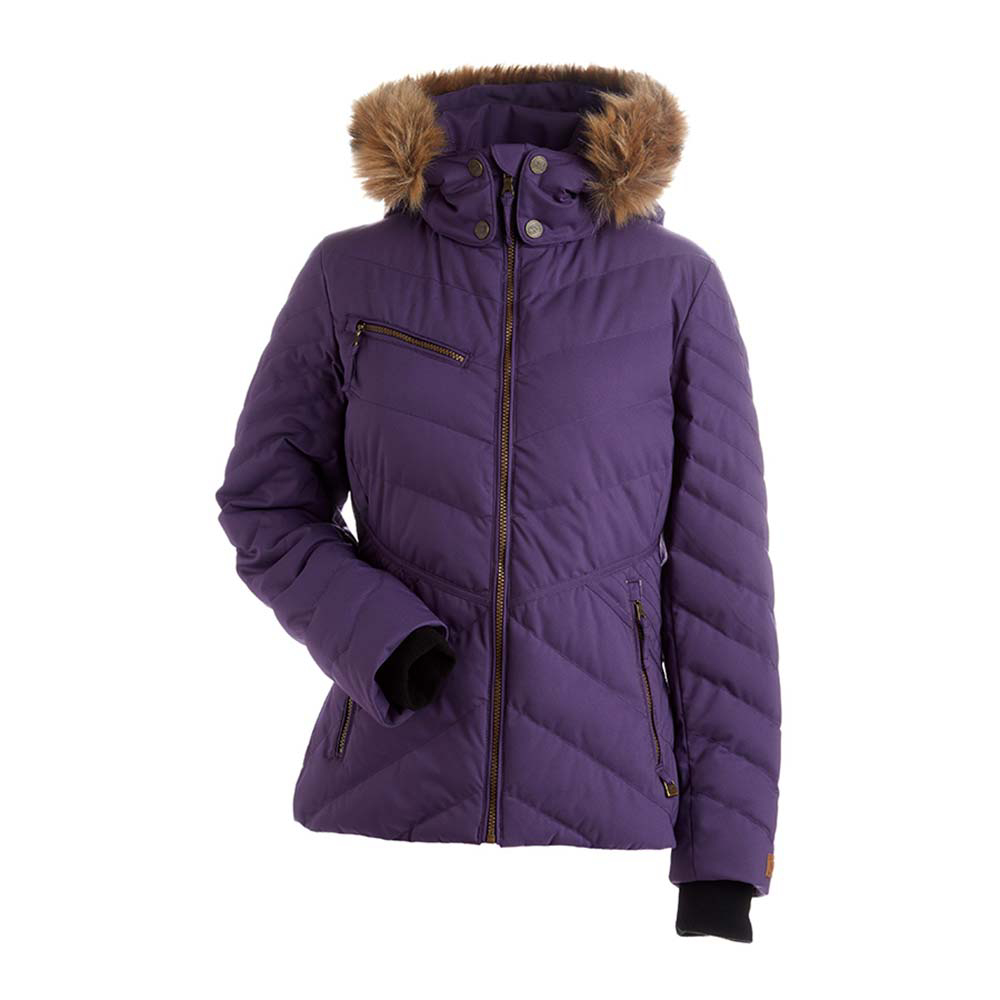 NILS Annalise w/Faux Fur Womens Insulated Ski Jacket