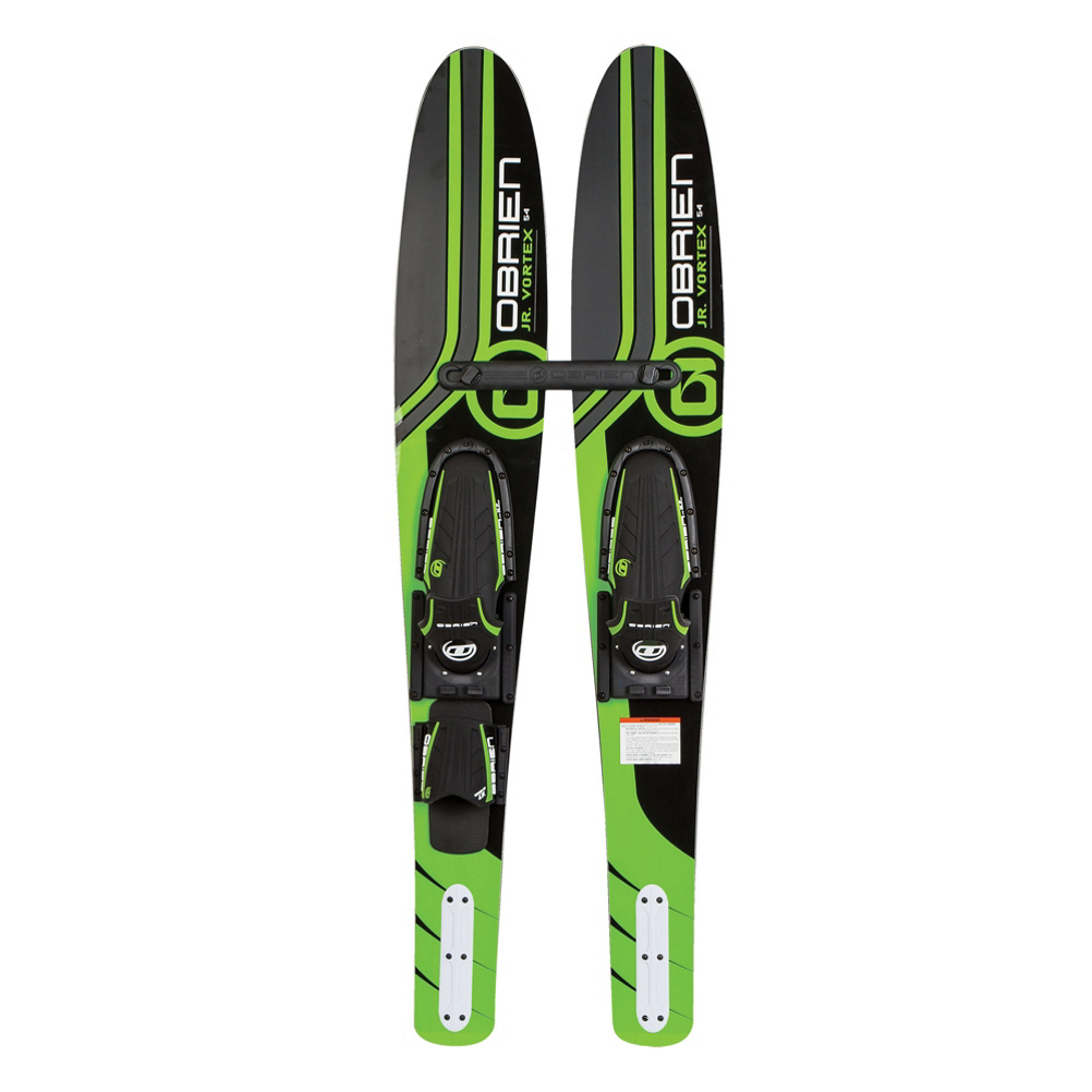 O'Brien Vortex Junior Combo Water Skis With Jr X7 Adjustable Bindings 2019