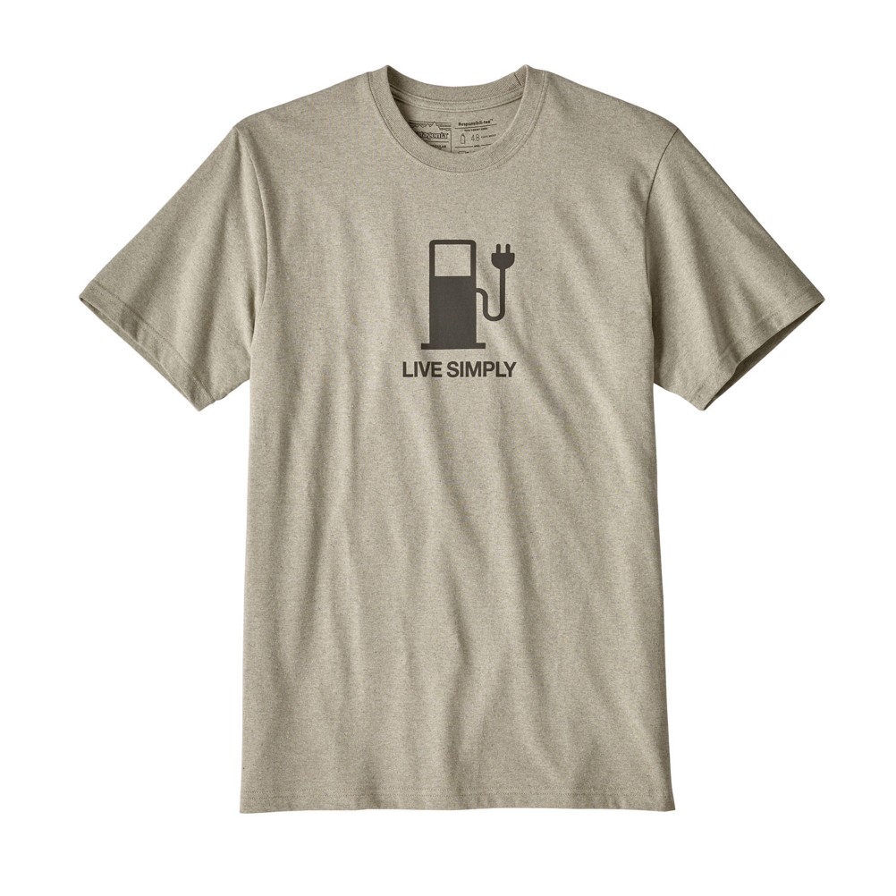 Patagonia Live Simply Power Responsibili-Tee Mens T-Shirt