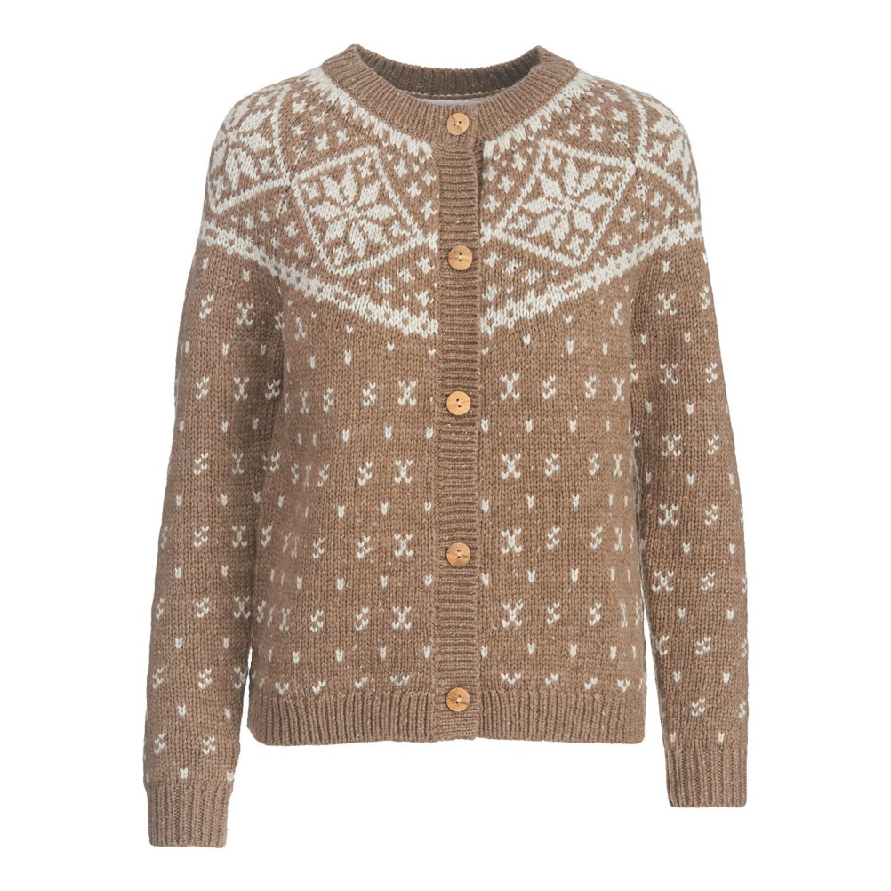 Woolrich Snowfall Valley Cardigan Womens Sweater