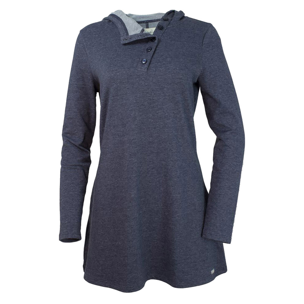 Purnell French Terry Tunic Womens Hoodie