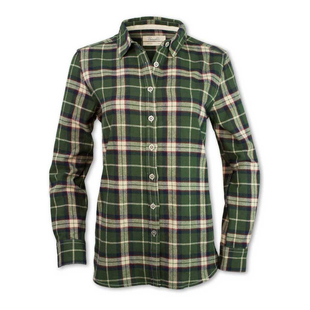 Purnell Olive Flannel Shirt